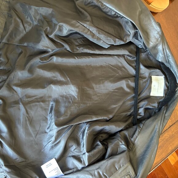 Deadwood leather moto jacket sz 38/M - Picture 4 of 5